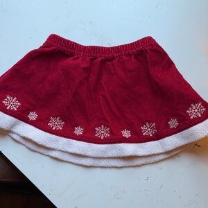 Hanna Andersson Vibrant Red Skirt